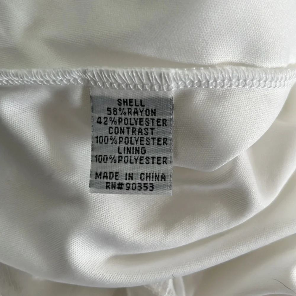 White Boho Dress. J Glee. Size PS - Picture 5 of 8